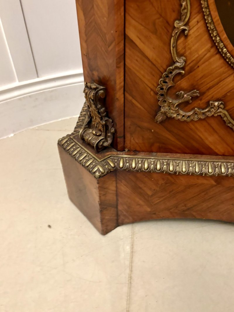 Exceptional Quality Antique French Louis XVI Style Marble-Top Side Cabinet